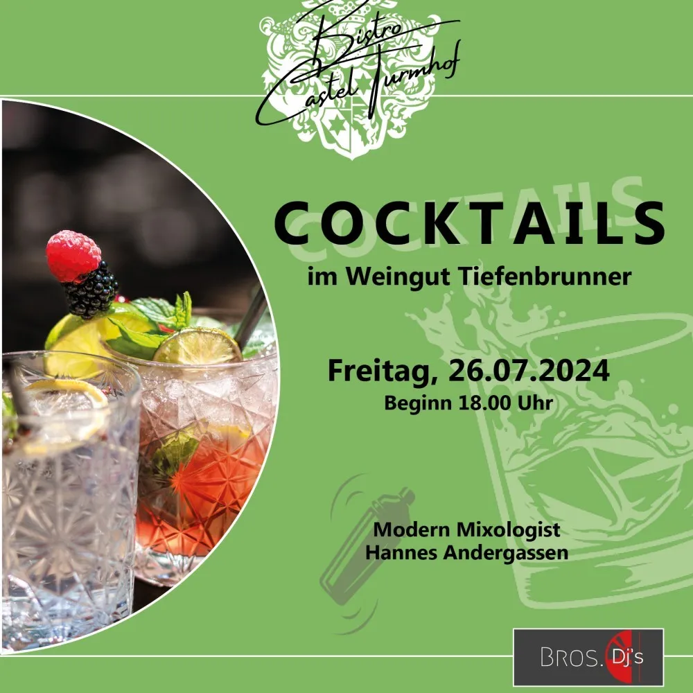 Flyer Cocktailabend 2024