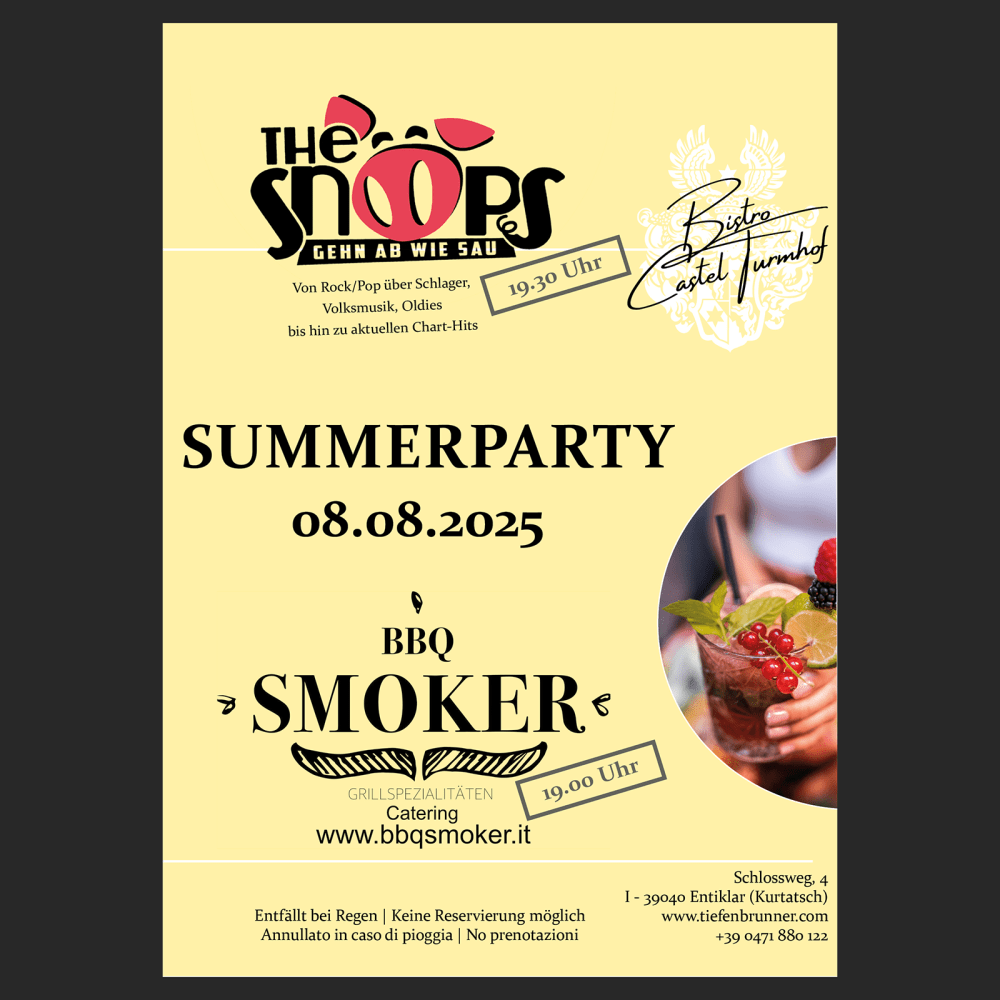 Summerparty im Weingut Summerparty im Weingut