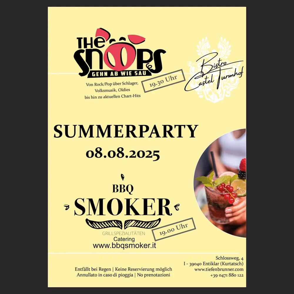 Summerparty im Weingut