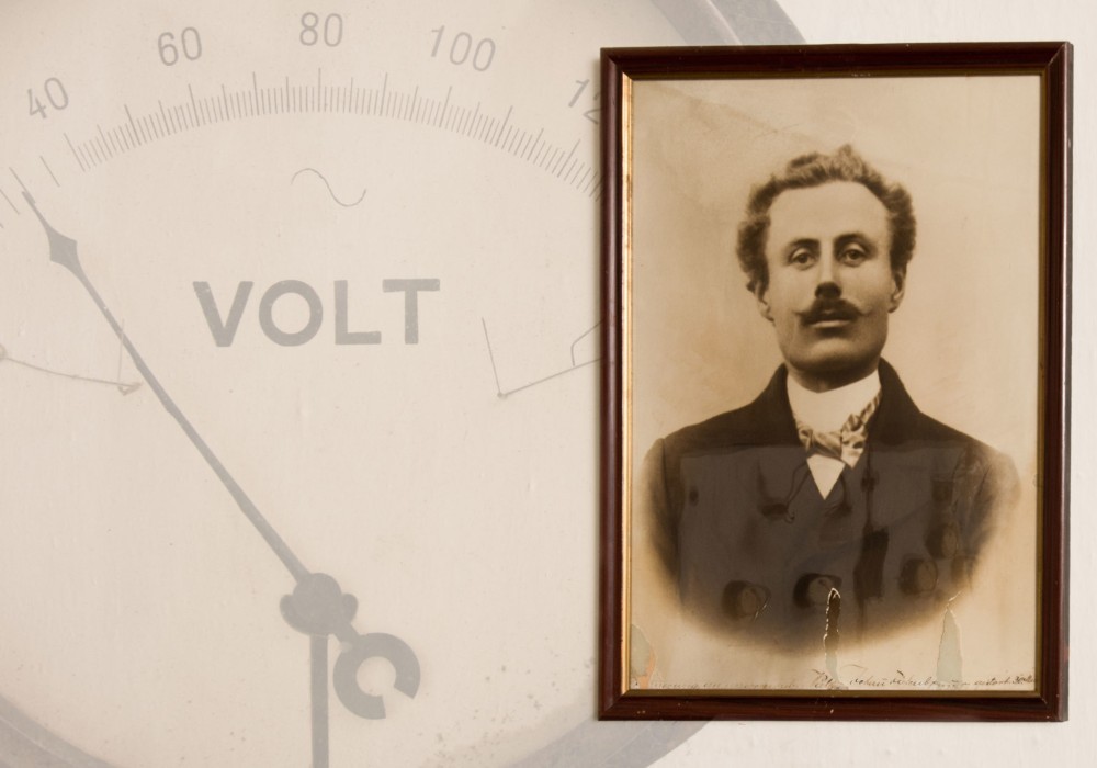 Johann Tiefenbrunner_Costruttore centrale idroelettrica_1910