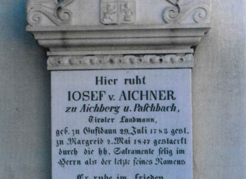 Grabstein Josef Aichner