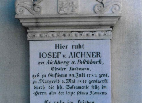 Grabstein Josef Aichner Grabstein Josef Aichner