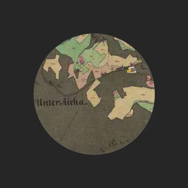 Auszug aus dem historischen Kataster_Völser Aicha